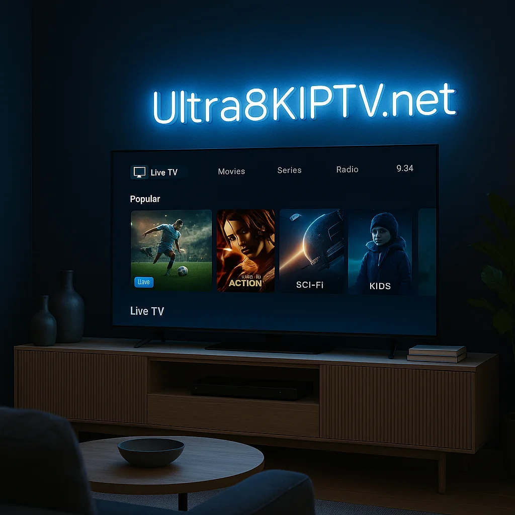 Ultra8K IPTV streaming experience